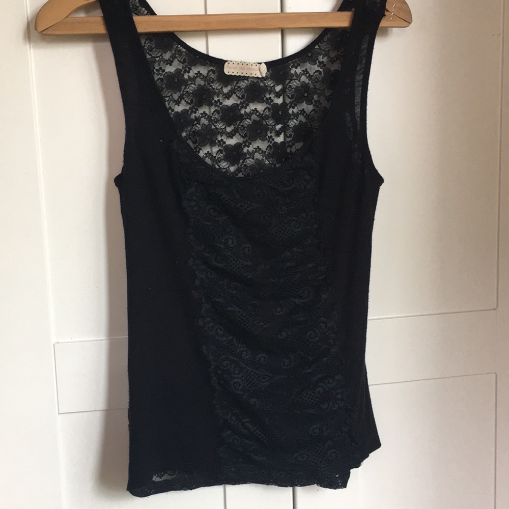 Lace tank top